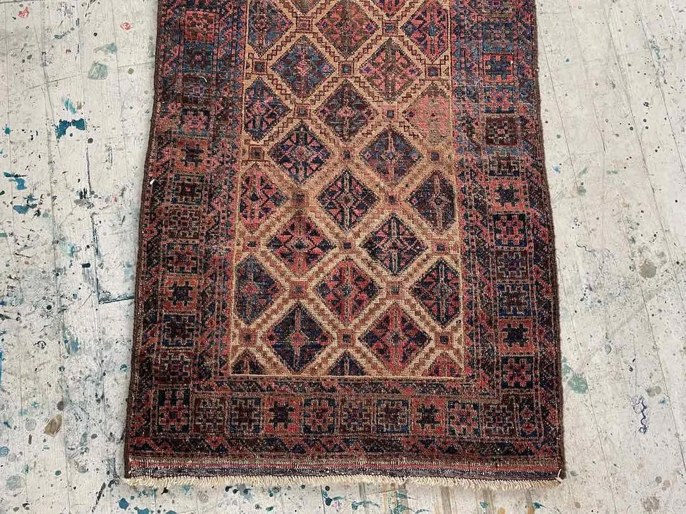 Antique Baluch Rug, 3x5 — Weft & Wool